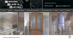 Desktop Screenshot of glasstinting.co.za